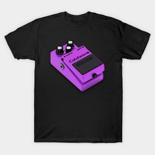 Coldwave //// Original Guitar FX Pedal T-Shirt by DankFutura